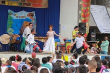 Comunidad educativa celebr&oacute; la Cultura Pac&iacute;fica