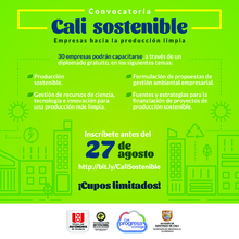 Convocatoria Cali Sostenible