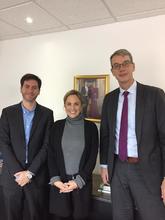 La Oficina de Relaciones y  Cooperaci&oacute;n afianza su relaci&oacute;n con embajadas 5