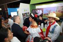La muestra del progreso en las regiones del pa&iacute;s en la vitrina de Expocapitales