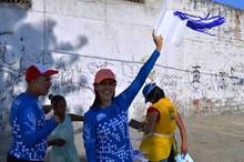 Ni&ntilde;os y j&oacute;venes del &aacute;rea de renovaci&oacute;n urbana fortalecieron valores a trav&eacute;s de las cometas