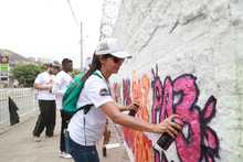 Cali le abri&oacute; las puertas al arte urbano para la paz con Graficalia, h&aacute;blame en colores 2019