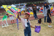 Con el &lsquo;Festival Multicultural de Cometas 2019&rsquo; el cielo cale&ntilde;o se llen&oacute; de colores