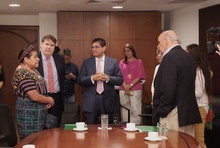 &ldquo;El Alcalde Maurice Armitage es un ejemplo porque es un hombre que anda por la paz desde hace muchos a&ntilde;os&rdquo;, Rigoberta Mench&uacute;.