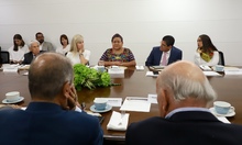 &ldquo;El Alcalde Maurice Armitage es un ejemplo porque es un hombre que anda por la paz desde hace muchos a&ntilde;os&rdquo;, Rigoberta Mench&uacute;.