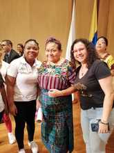 Rigoberta Mench&uacute;, la Nobel de Paz latinoamericana, hace parte de la Red de Bibliotecas P&uacute;blicas de Cali