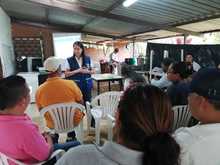 Comunidad del corregimiento La Paz se capacita en buenas pr&aacute;cticas y manipulaci&oacute;n de alimentos 