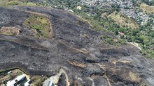 As&iacute; se ve el cerro de Cristo Rey tras incendios forestales