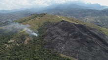 As&iacute; se ve el cerro de Cristo Rey tras incendios forestales