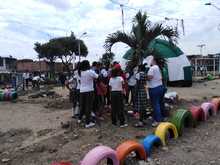 Participaci&ograve;n ciudadana apoy&ograve; la intervenci&oacute;n al  parque las bendiciones de la comuna 14