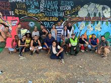 J&oacute;venes del programa TIP, J&oacute;venes sin Fronteras, transforman entornos en Antonio Nari&ntilde;o