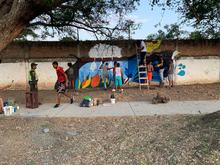 J&oacute;venes del programa TIP, J&oacute;venes sin Fronteras, transforman entornos en Antonio Nari&ntilde;o