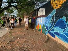 J&oacute;venes del programa TIP, J&oacute;venes sin Fronteras, transforman entornos en Antonio Nari&ntilde;o