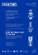 En rueda de prensa se lanza la Feria Internacional del Libro 2019