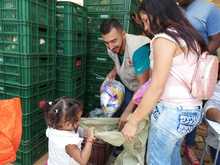 Entregan alimentos para la recuperaci&oacute;n nutricional de 336 ni&ntilde;os 