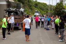 Rodeados de naturaleza los cale&ntilde;os recorrieron los senderos que atraviesa la caminata gratuita &lsquo;ruta Pance&rsquo;