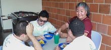 105 ni&ntilde;os con discapacidad intelectual se benefician en el comedor comunitario Notas frescas