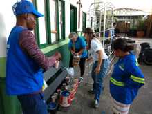 Habitantes de calle se preparan para recuperar y embellecer espacios p&uacute;blicos en el centro de Cali 