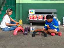 Habitantes de calle se preparan para recuperar y embellecer espacios p&uacute;blicos en el centro de Cali 