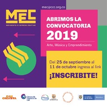 &iexcl;Se abre la convocatoria para participar en el Movimiento de Empresas Creativas, MEC 2019! 