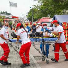 Junto a los organismos de socorro avanza el trabajo de prevenci&oacute;n en Cali
