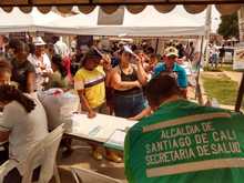 Habitantes de la comuna 15 disfrutaron de la Brigada Social y de Servicios