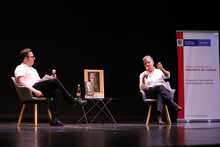 Juan Manuel Santos present&oacute; a los cale&ntilde;os su libro La batalla por la paz