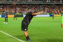 La magia de Ronaldinho y el f&uacute;tbol en paz fueron protagonistas en el Pascual