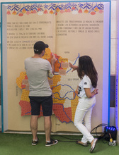 Con deporte y actividad f&iacute;sica se divirtieron los asistentes a la Feria Internacional del Libro