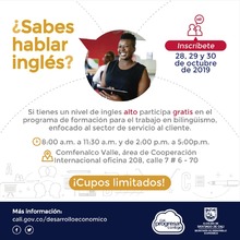 Se extiende la convocatoria de formaci&oacute;n en ingl&eacute;s para el trabajo