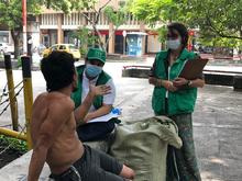 Alcald&iacute;a de Cali trabaja para mitigar la habitanza en calle y cambiar la apariencia del Parque de las Tortugas