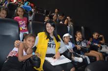 Con &ldquo;Cali Acoge&rdquo; m&aacute;s de 200 ni&ntilde;as, ni&ntilde;os y adolescentes disfrutaron de una funci&oacute;n de cine
