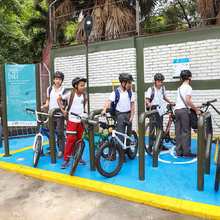 En Cali se promueve la onda de la Movilidad Escolar Sostenible 