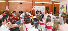 Para detectar c&aacute;ncer de mama a tiempo, alcalde Armitage abre el Consultorio Rosado en IPS La Rivera
