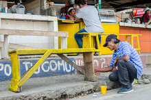 Promoviendo la cultura ciudadana, Mi Cali Bonita intervino la galer&iacute;a La Nave