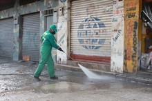 As&iacute; fue la jornada de recuperaci&oacute;n de la galer&iacute;a La Nave por Mi cali Bonita