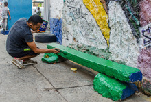 As&iacute; fue la jornada de recuperaci&oacute;n de la galer&iacute;a La Nave por Mi cali Bonita