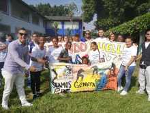 Entre pasos y voces j&oacute;venes de las comunas 13 y 14 le apuestan a la paz y a la reconciliaci&oacute;n