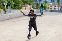 Los deportes extremos fueron protagonistas en la clausura de las escuelas V&eacute;rtigo