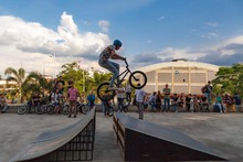 Los deportes extremos fueron protagonistas en la clausura de las escuelas V&eacute;rtigo