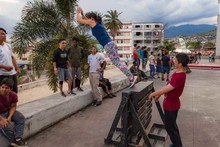 Los deportes extremos fueron protagonistas en la clausura de las escuelas V&eacute;rtigo