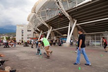 Los deportes extremos fueron protagonistas en la clausura de las escuelas V&eacute;rtigo