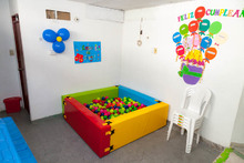 Los ni&ntilde;os v&iacute;ctimas del conflicto ahora tienen un espacio lleno de magia y diversi&oacute;n