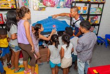 Los ni&ntilde;os v&iacute;ctimas del conflicto ahora tienen un espacio lleno de magia y diversi&oacute;n