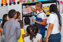 Los ni&ntilde;os v&iacute;ctimas del conflicto ahora tienen un espacio lleno de magia y diversi&oacute;n