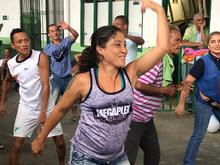 Los participantes del programa Habitante de Calle de la Alcald&iacute;a de Cali disfrutan de la Semana Cultural