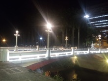 Cali sigue brillando con la iluminaci&oacute;n ornamental de sus fuentes y monumentos 