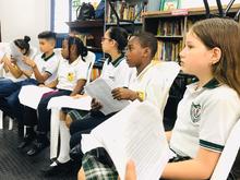 Tertulias literarias entre estudiantes de Antioquia y Valle del Cauca enriquecen la interacci&oacute;n educativa 