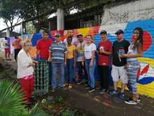 Mural le cambi&oacute; la cara a un colegio en Las Delicias con Urban 95