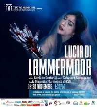 La &oacute;pera Lucia Di Lammermoor se presentar&aacute; 19 y 20 de noviembre
